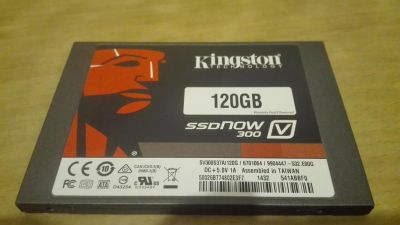 Лот: 8561395. Фото: 1. SSD 120Gb Kingston SV300S37A/120G... SSD-накопители