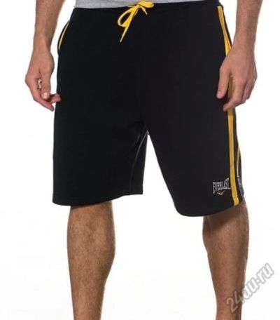 Лот: 5639542. Фото: 1. Шорты Everlast Sweat черные S. Брюки, джинсы, шорты