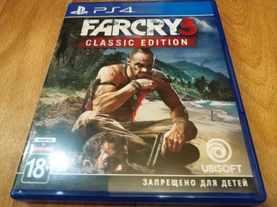Лот: 12680168. Фото: 1. Far Cry 3 ; FarCry 3 PS4 / Лицензионный... Игры для консолей