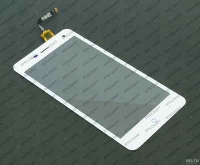 Лот: 6115637. Фото: 1. Тачскрин ZTE Blade L3 - Белый. Дисплеи, дисплейные модули, тачскрины