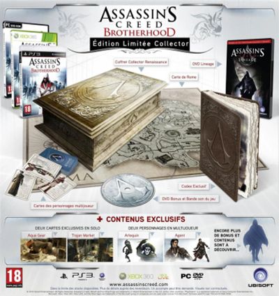 Лот: 3580183. Фото: 1. Assassin's Creed Brotherhood Codex... Игры для консолей