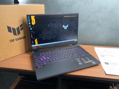 Лот: 24811219. Фото: 1. Asus TUF 15,6"IPS 144Hz/RTX4050... Ноутбуки