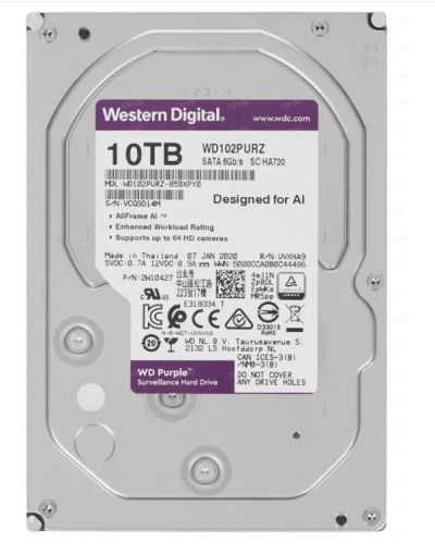 Лот: 19312656. Фото: 1. HDD диск (1шт.) - 10 TB Western... Жёсткие диски (HDD)