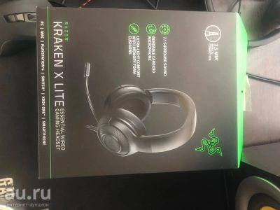 Лот: 18273683. Фото: 1. Наушники Razer Kraken X Lite. Наушники, гарнитуры