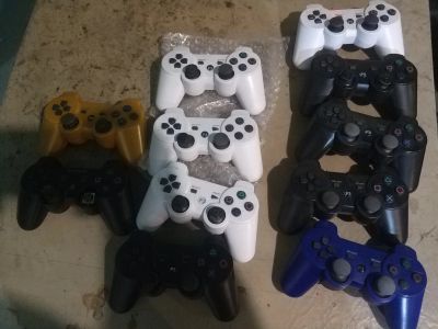Лот: 24901857. Фото: 1. 11 джойпадов для PlayStation 3... Аксессуары для игровых приставок, консолей, геймпады