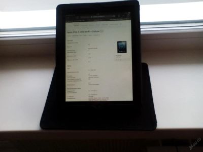 Лот: 5692054. Фото: 1. Apple iPad 4 16Gb Wi-Fi + Cellular. Планшеты