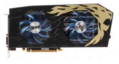 Лот: 10767404. Фото: 1. Видеокарта HIS AMD Radeon RX 480... Видеокарты