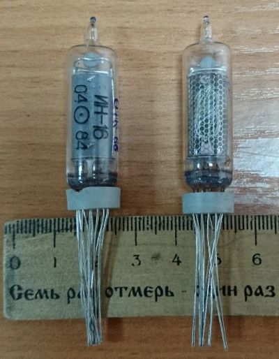 Лот: 3353082. Фото: 1. Газоразрядная индикаторная лампа... Электронные лампы