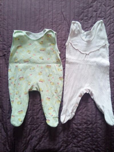 Лот: 6799408. Фото: 1. Ползунки 2 шт. Ползунки, распашонки, слипы