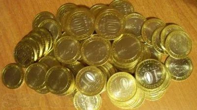 Лот: 3879041. Фото: 1. юбилейки 5 штук ( с рубля один... Россия после 1991 года