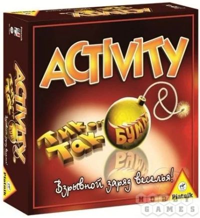 Лот: 11363554. Фото: 1. Активити (Activity) + Тик Так... Настольные игры, карты