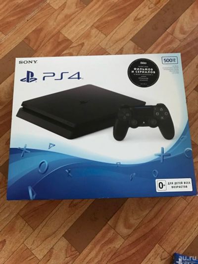 Лот: 8964444. Фото: 1. Sony ps4 slim 500 гб. Игровые приставки, консоли
