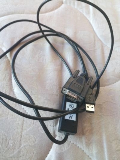 Лот: 16915439. Фото: 1. Переходник USB-COM. Шлейфы, кабели, переходники