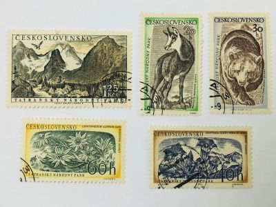 Лот: 23593874. Фото: 1. Татранский национальный парк... Марки