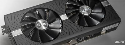 Лот: 13249458. Фото: 1. Видеокарта radeon rx 580 4Gb sapphire... Видеокарты
