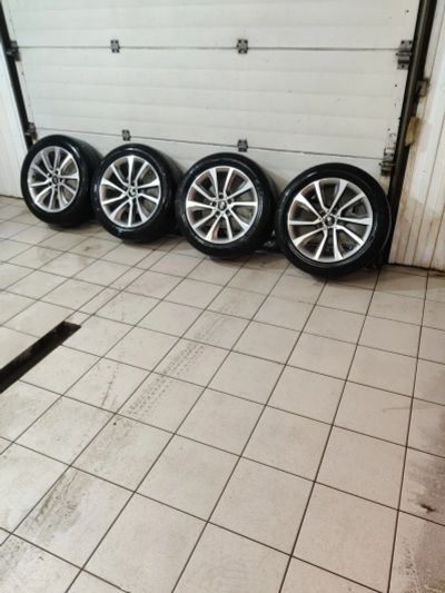 Лот: 19988787. Фото: 1. BMW Италия V-Spoke 595 style r19... Шины на дисках