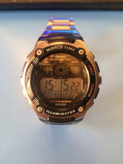 Лот: 8770967. Фото: 1. Часы Casio AE-2000W (Металлический... Оригинальные наручные часы