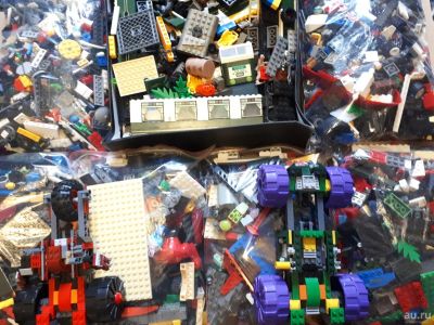 Лот: 15239644. Фото: 1. 10 кг. "аналог" Lego Лего конструктора... Конструкторы
