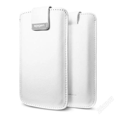 Лот: 2392384. Фото: 1. Кожаный чехол для iPhone 5 SGP... Чехлы, бамперы