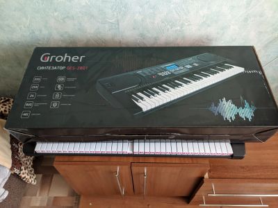 Лот: 17164492. Фото: 1. Синтезатор Groher GES-2801. Клавишные
