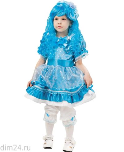 Лот: 12626027. Фото: 1. Карнавальный костюм "Кукла Мальвина... Детские карнавальные, праздничные костюмы