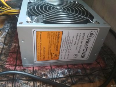 Лот: 13474972. Фото: 1. Блок питания FinePower DNP-450... Корпуса, блоки питания