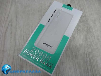 Лот: 16169355. Фото: 1. Внешний аккумулятор 20000 mAh... Внешние, портативные аккумуляторы для смартфонов (Power bank)