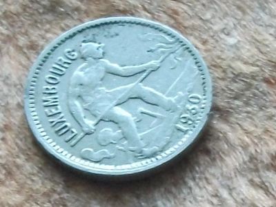 Лот: 10829933. Фото: 1. Монета 50 сантим Люксембург 1930... Европа