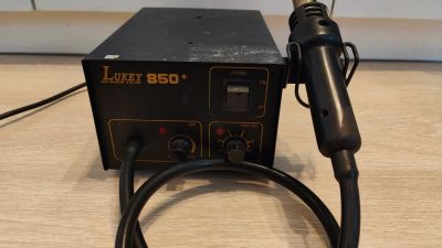 Лот: 20729481. Фото: 1. Паяльная станция Lukey 850+. Радиолюбительский инструмент