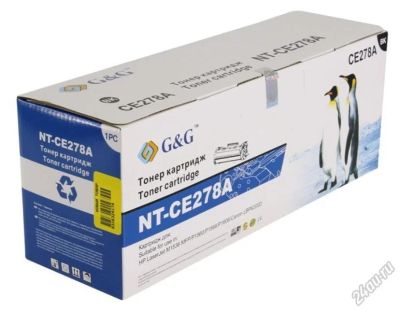 Лот: 5542400. Фото: 1. Картридж лазерный G&G NT-CE278... Картриджи, расходные материалы