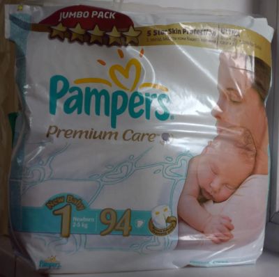 Лот: 4461534. Фото: 1. Подгузники Pampers Premium Care... Детская гигиена