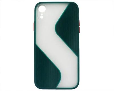 Лот: 20888078. Фото: 1. Чехол iPhone XR ZigZag (зеленый... Чехлы, бамперы