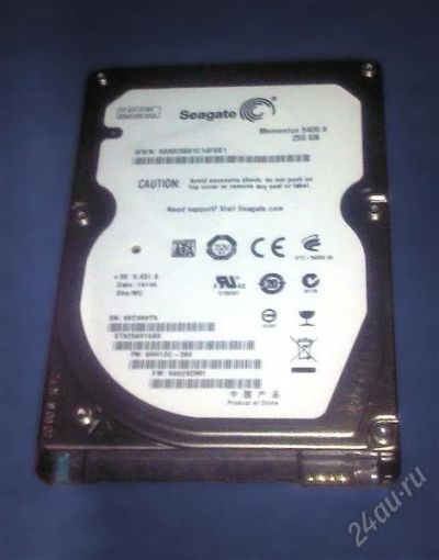 Лот: 1528488. Фото: 1. Жесткий диск Seagate 250Gb Momentus... Жёсткие диски (HDD)