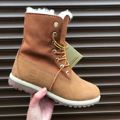 Лот: 12628640. Фото: 1. Ботинки Timberland натуральный... Сапоги