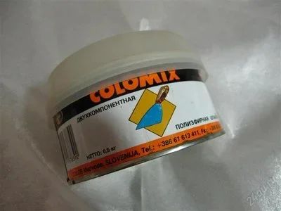 Лот: 806435. Фото: 1. colomix шпатлевка , 0.5 кг. Всё для покраски