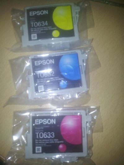 Лот: 7350549. Фото: 1. Картриджи Epson C67/C87/CX3700... Картриджи, расходные материалы