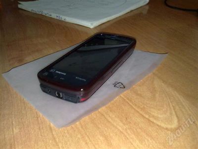 Лот: 269319. Фото: 1. Nokia 5800 Red Новый Полный комплект... Смартфоны