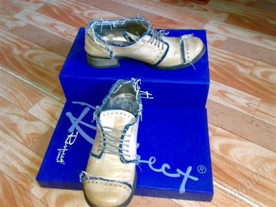 Лот: 322608. Фото: 1. туфли женские р.36 из натуральной... Туфли