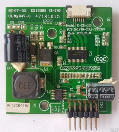Лот: 13627753. Фото: 1. LED Driver, 479-01A2-3362BG... Запчасти для телевизоров, видеотехники, аудиотехники