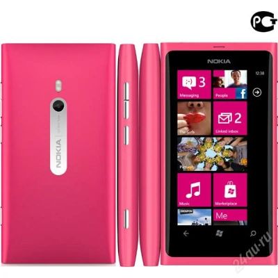 Лот: 2523080. Фото: 1. Nokia Lumia 800 (pink) новый!!. Смартфоны