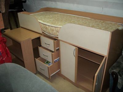 Лот: 8500349. Фото: 1. кровать модульная №134. Детские кровати и кроватки