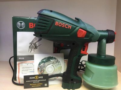 Лот: 11095084. Фото: 1. Краскопульт Bosch PFS 55, 280... Электроинструмент
