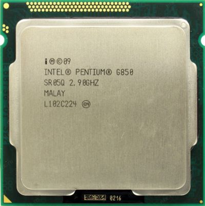 Лот: 16010071. Фото: 1. Intel Pentium G850 (3M Cache... Процессоры