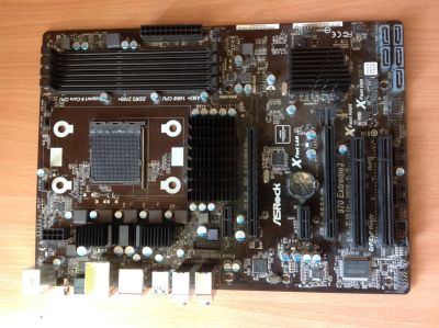 Лот: 7865475. Фото: 1. Материнская плата asrock 970 extreme3. Материнские платы