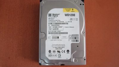 Лот: 5464384. Фото: 1. Жесткий диск IDE 120Gb WD1200BB. Жёсткие диски (HDD)