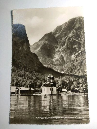 Лот: 12721277. Фото: 1. Открытое письмо Германия 1954. Документы, ценные бумаги, письма