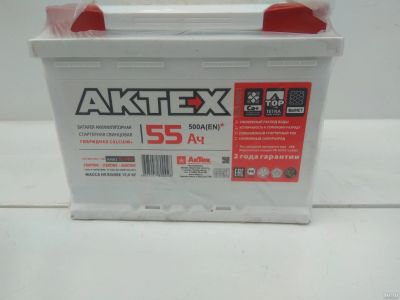 Лот: 14971887. Фото: 1. Аккумулятор AKTEX 55. Аккумуляторы