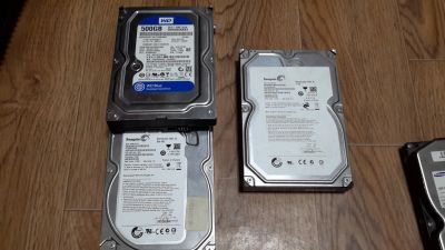 Лот: 17667681. Фото: 1. Жесткие диски 7штук. Жёсткие диски (HDD)