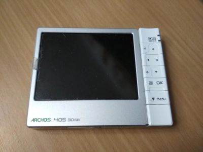 Лот: 10554057. Фото: 1. Archos 405 - Медиаплеер в металлическом... Плееры