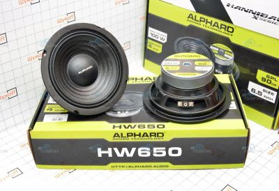 Лот: 9550012. Фото: 1. Alphard HW650 (4Ом) Акустика 16... Акустика автомобильная